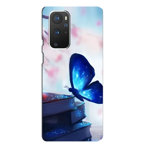 Чехол с рисунком «Бабочка синяя» для OnePlus 9 Pro Чехол с рисунком «Бабочка синяя» для OnePlus 9 Pro