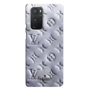 Текстурный Чехол Louis Vuitton для ВанПлас 9 Про (Белый ЛВ)