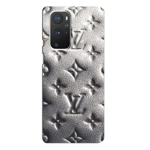 Текстурный Чехол Louis Vuitton для ВанПлас 9 Про (Бежевый ЛВ)