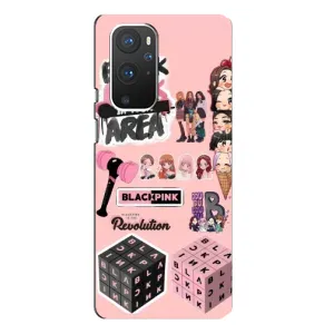 Чохли з картинкою для OnePlus 9 Pro (BLACK PINK колаж)