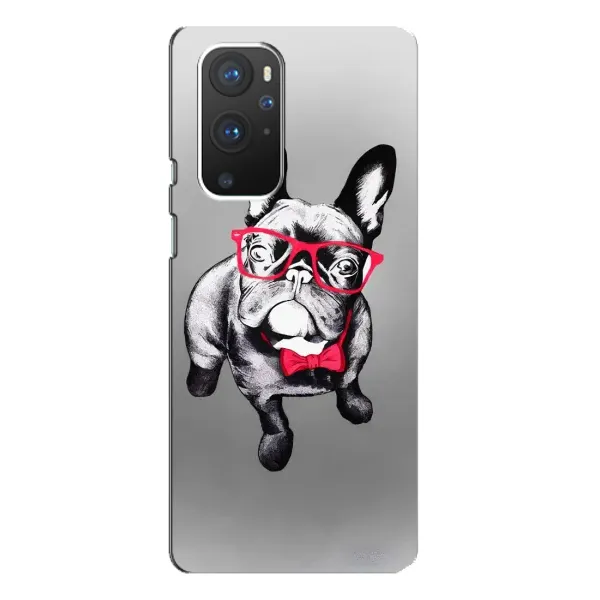 Чехол с рисунком «Бульдог в очках» для OnePlus 9 Pro Чехол с рисунком «Бульдог в очках» для OnePlus 9 Pro