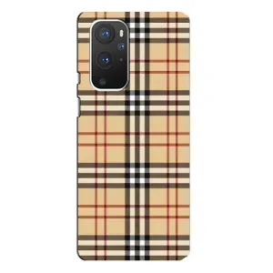 Чохол з Брендами одягу на ВанПлас 9 Про (Burberry стиль)