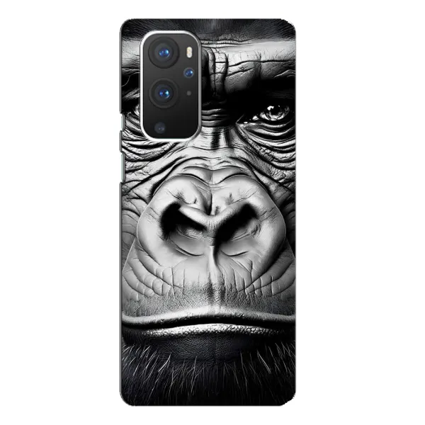 Чехол с рисунком «Черная обезьяна» для OnePlus 9 Pro Чехол с рисунком «Черная обезьяна» для OnePlus 9 Pro