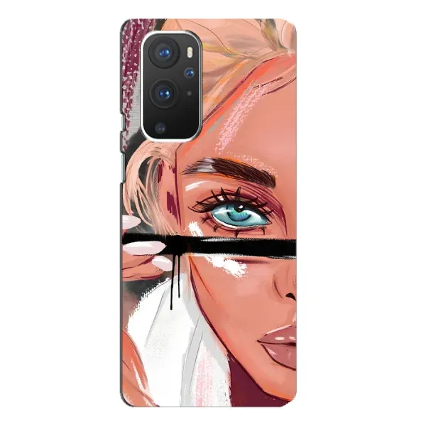 Чехол с рисунком «Девушка и ресницы» для OnePlus 9 Pro Чехол с рисунком «Девушка и ресницы» для OnePlus 9 Pro