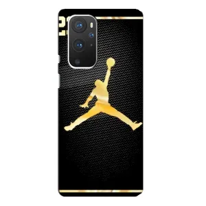 Силиконовый Чехол Nike Air Jordan на ВанПлас 9 Про (Джордан 23)