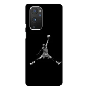 Силиконовый Чехол Nike Air Jordan на ВанПлас 9 Про (Джордан)