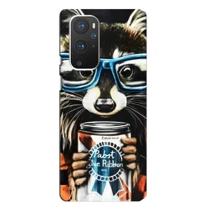 Силіконовий Чохол з Энотами на OnePlus 9 Pro (Єнот в окулярах)