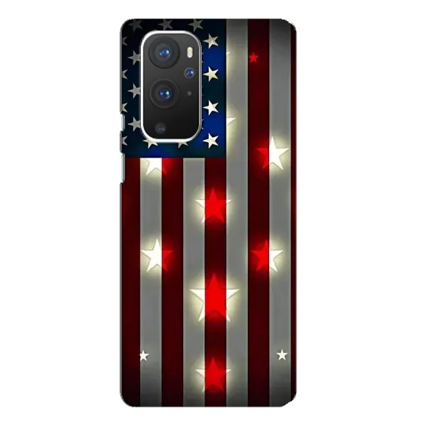 Чехол с рисунком «Флаг США 2» для OnePlus 9 Pro