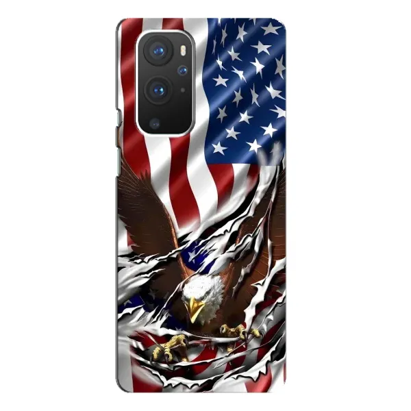 Чехол с рисунком «Флаг USA» для OnePlus 9 Pro