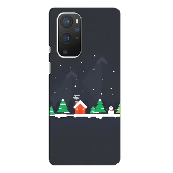 Чехол с рисунком «Город зимний» для OnePlus 9 Pro Чехол с рисунком «Город зимний» для OnePlus 9 Pro