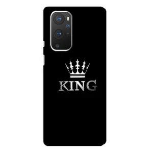 Чехол (Корона на чёрном фоне) для ВанПлас 9 Про (KING)