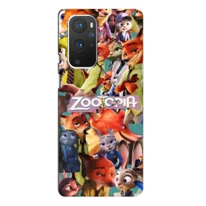 Силиконовый чехол с принтом Зоотрополіс для OnePlus 9 Pro (Коллаж героев)
