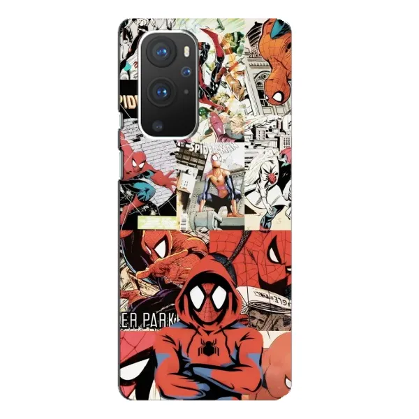 Чехол с рисунком «Комикс Паука» для OnePlus 9 Pro Чехол с рисунком «Комикс Паука» для OnePlus 9 Pro
