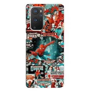 Чохол Супергерой Людина Павук на OnePlus 9 Pro (Комікси Людина Павук)