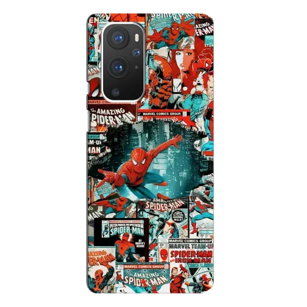 Чехол с рисунком «Комиксы Человек Паук» для OnePlus 9 Pro Чехол с рисунком «Комиксы Человек Паук» для OnePlus 9 Pro