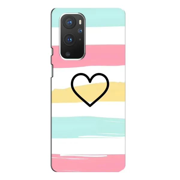 Чехол с рисунком «Красивое сердечко» для OnePlus 9 Pro