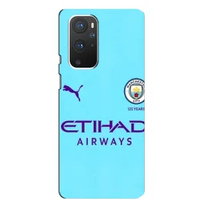 Силиконовые Чехлы принт Футбол на OnePlus 9 Pro (Man City)
