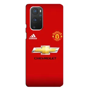 Силиконовые Чехлы принт Футбол на OnePlus 9 Pro (Man United)