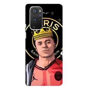 Чехол (TPU) с Футболистом на OnePlus 9 Pro (Mbappe King)