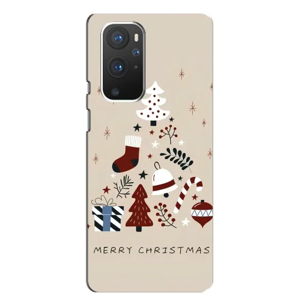 Чехол с рисунком «Merry Christmas» для OnePlus 9 Pro