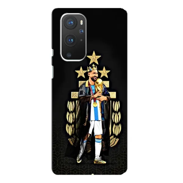 Чехол с рисунком «Месси король» для OnePlus 9 Pro
