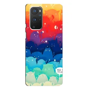 Силиконовый чехол с котиком для OnePlus 9 Pro (Mew)
