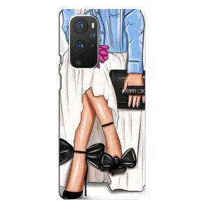 Силиконовый Чехол на OnePlus 9 Pro с картинкой Стильных Девушек (Мода)