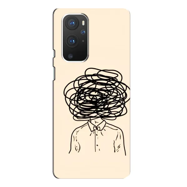Чехол с рисунком «Мысли» для OnePlus 9 Pro Чехол с рисунком «Мысли» для OnePlus 9 Pro