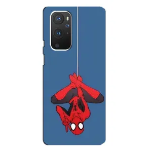Чохол Супергерой Людина Павук на OnePlus 9 Pro (На павутині)