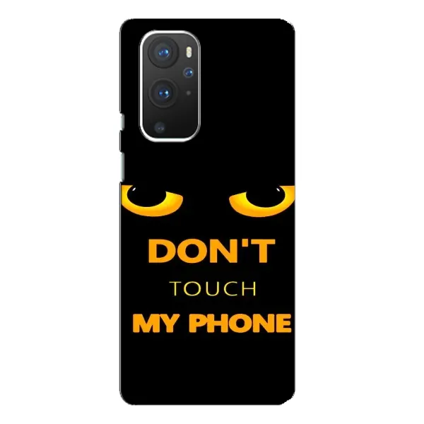 Чехол с рисунком «Не трогай мой телефон» для OnePlus 9 Pro Чехол с рисунком «Не трогай мой телефон» для OnePlus 9 Pro