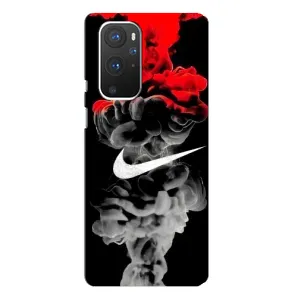 Силиконовый Чехол на OnePlus 9 Pro с картинкой Nike (Nike дым)