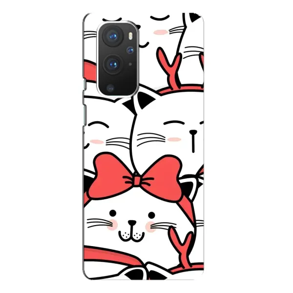 Чехол с рисунком «Новогодние котики» для OnePlus 9 Pro Чехол с рисунком «Новогодние котики» для OnePlus 9 Pro