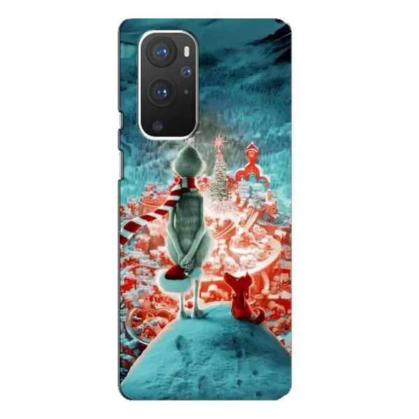 Чехол с рисунком «Новогодний Гринч» для OnePlus 9 Pro Чехол с рисунком «Новогодний Гринч» для OnePlus 9 Pro