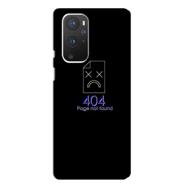 Чохол з малюнком «Помилка 404» для OnePlus 9 Pro Чохол з малюнком «Помилка 404» для OnePlus 9 Pro