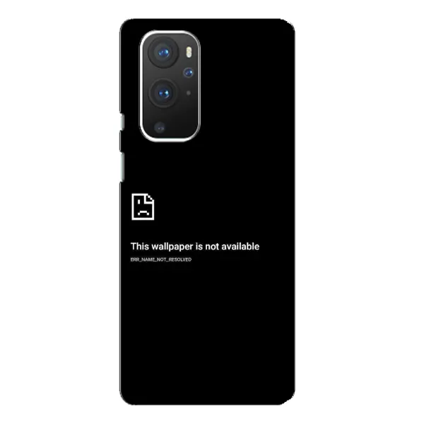 Чохол з малюнком «Помилка» для OnePlus 9 Pro Чохол з малюнком «Помилка» для OnePlus 9 Pro