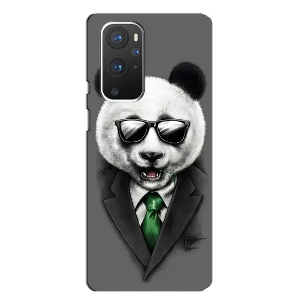Чехол с рисунком «Панда в очках» для OnePlus 9 Pro