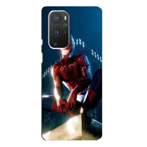 Чохол Супергерой Людина Павук на OnePlus 9 Pro (Павук на домі)