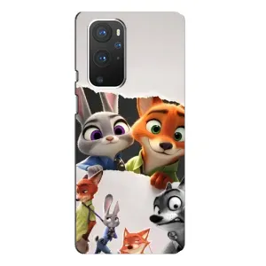 Силиконовый чехол с принтом Зоотрополіс для OnePlus 9 Pro