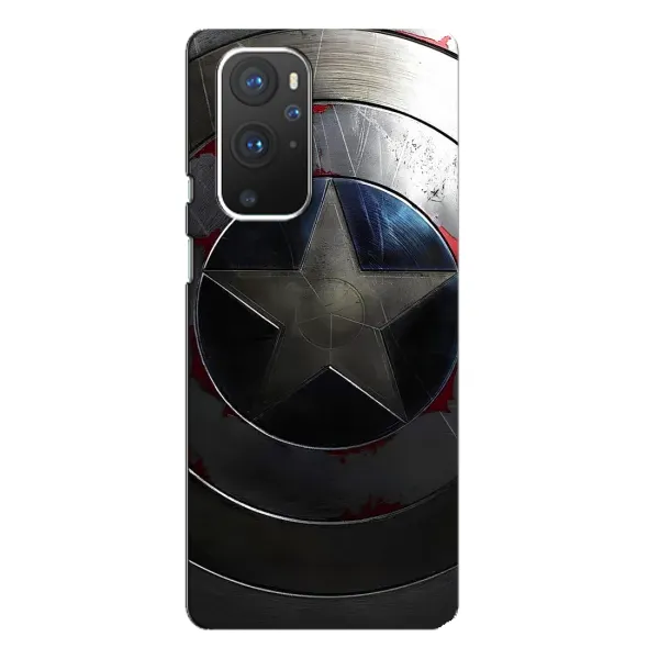 Чохол з малюнком «Ретро Щит Капітана» для OnePlus 9 Pro Чохол з малюнком «Ретро Щит Капітана» для OnePlus 9 Pro