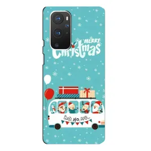 Силиконовый бампер на рождество для OnePlus 9 Pro (Рождественское настроение)