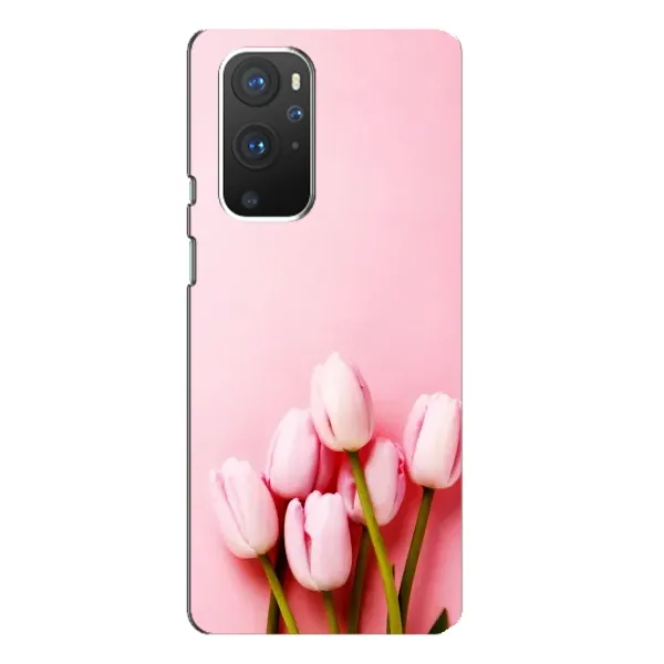 Чехол с рисунком «Розовые тюльпаны» для OnePlus 9 Pro Чехол с рисунком «Розовые тюльпаны» для OnePlus 9 Pro