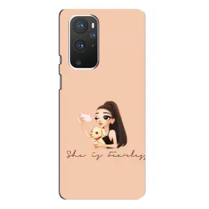 Силиконовый Чехол на OnePlus 9 Pro с картинкой Стильных Девушек (С собакой)