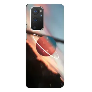 Чехол (ТПУ) с планетами на OnePlus 9 Pro (Сатурн)