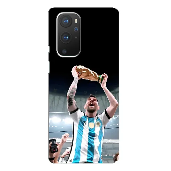 Чехол с рисунком «Счастливый Месси» для OnePlus 9 Pro
