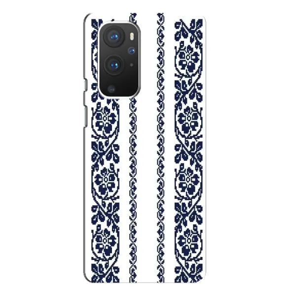 Чехол с рисунком «Синяя вышиванка» для OnePlus 9 Pro Чехол с рисунком «Синяя вышиванка» для OnePlus 9 Pro