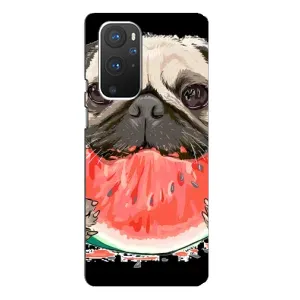 Чехол (ТПУ) Милые собачки для OnePlus 9 Pro (Смешной Мопс)