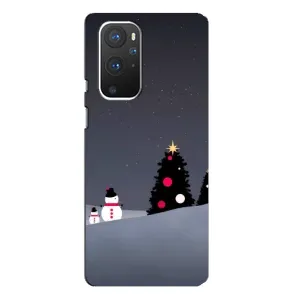 Чехлы на Новый Год OnePlus 9 Pro (Снеговички)