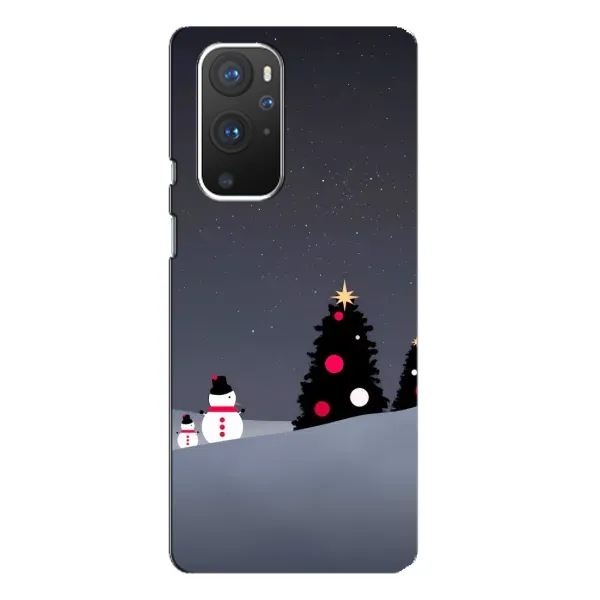 Чехол с рисунком «Снеговички» для OnePlus 9 Pro