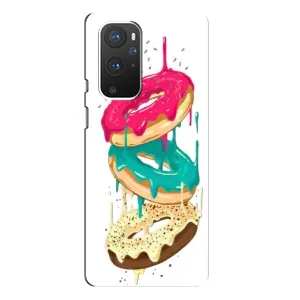 Чехол с изображением вкусной еды для OnePlus 9 Pro (Сочные пончики)