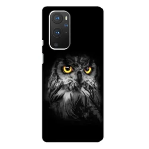 Чохол з малюнком «Сова на чорному» для OnePlus 9 Pro